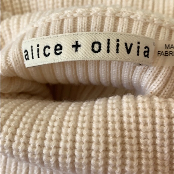 alice + olivia Darcey Cropped Turtleneck - Picture 3 of 3